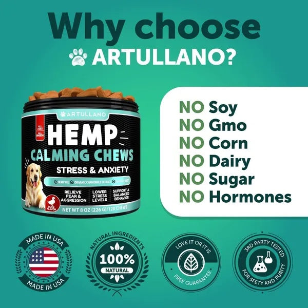 CalmTail™ Hemp Calming Chews
