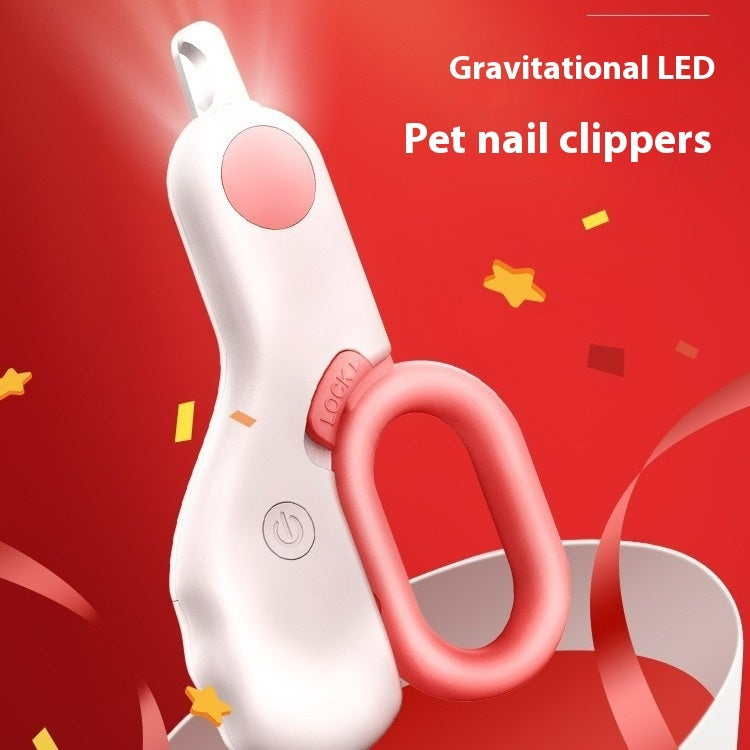 BrainBite™ Precision LED Pet Nail Clippers
