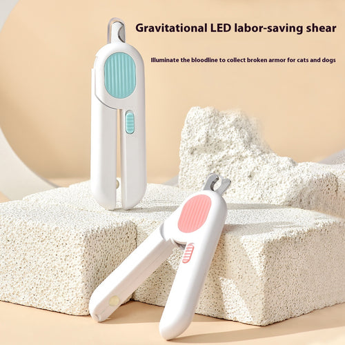 BrainBite™ Precision LED Pet Nail Clippers