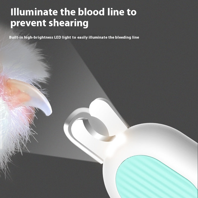 BrainBite™ Precision LED Pet Nail Clippers